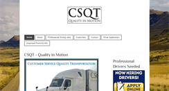 Desktop Screenshot of mycsqt.com