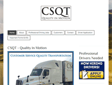 Tablet Screenshot of mycsqt.com